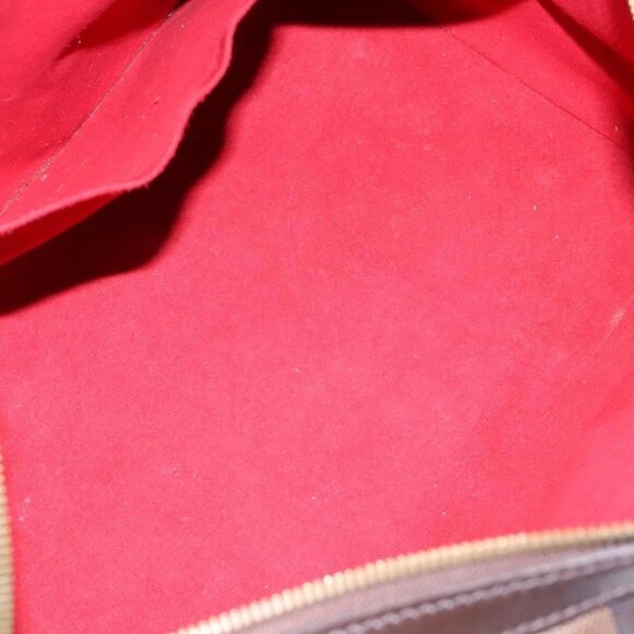 LOUIS VUITTON Damier Ebene Berkeley Hand Bag N52000 LV Auth 134725 - Picture 10 of 16